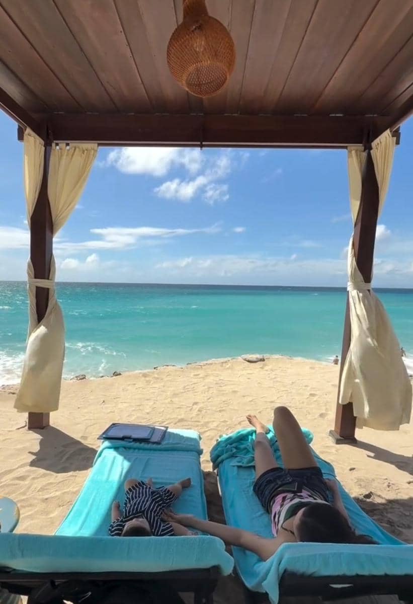 erika carlina dan anaknya