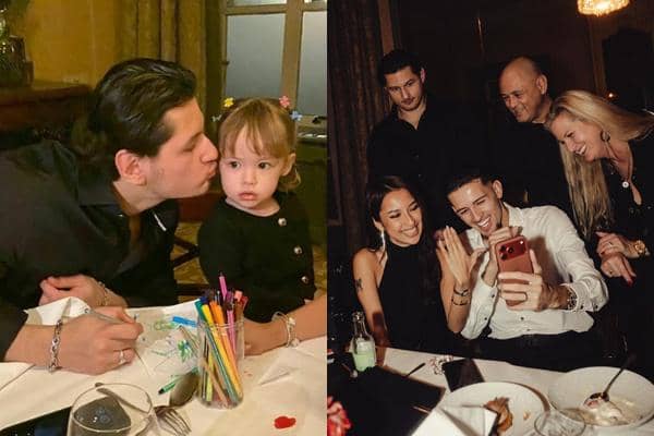 Dinner Natal Keluarga Justin Hubner dan Jennifer Coppen (instagram.com/justinhubner5)