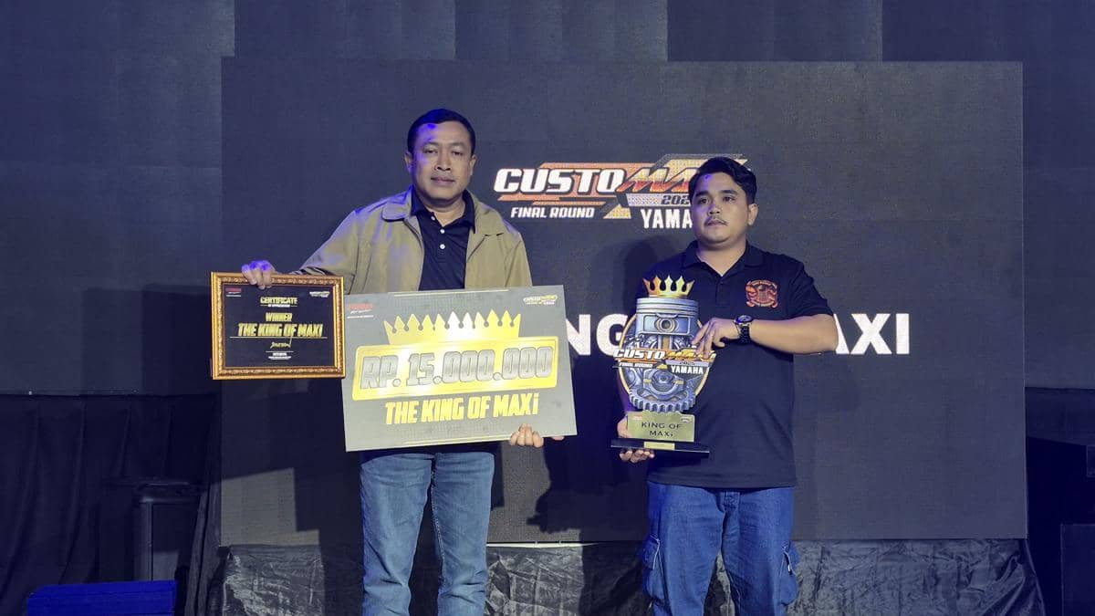 Modifikasi Hampir Rp1 Miliar, XMAX Asal Medan Raih King of MAXI 2025