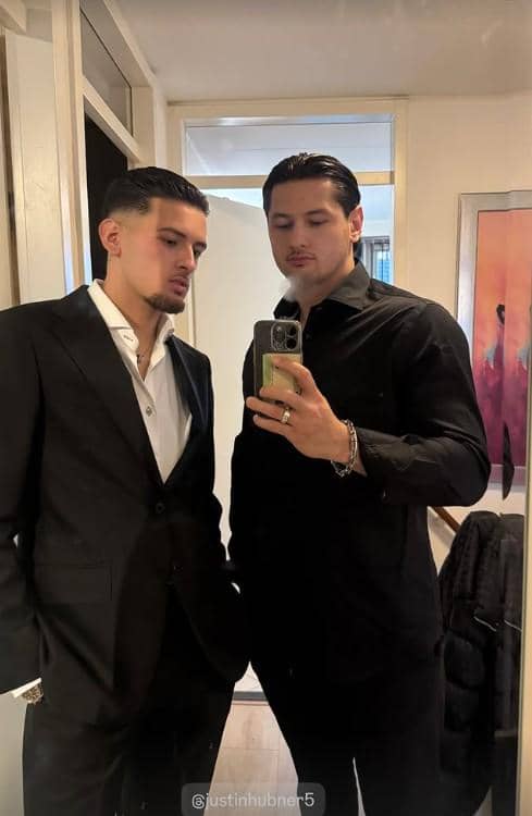 Dinner Natal Keluarga Justin Hubner dan Jennifer Coppen (instagram.com/justinhubner5)