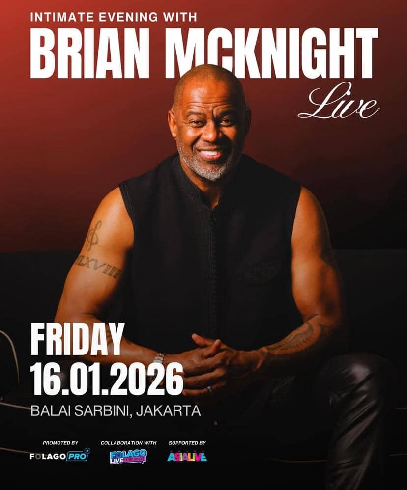 poster konser Brian McKnight