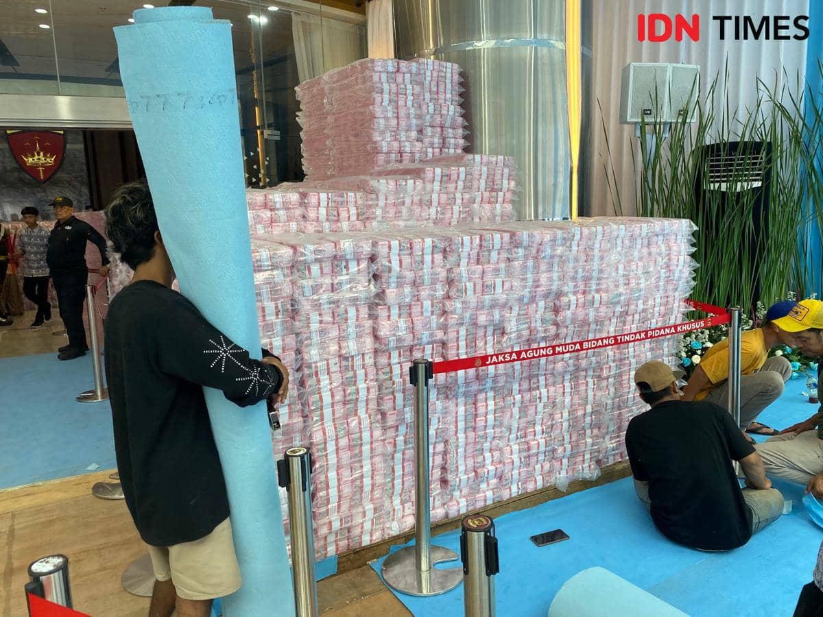 Penampakan Uang Rp6 Triliun Bakal Diserahkan Satgas PKH ke Pemerintah