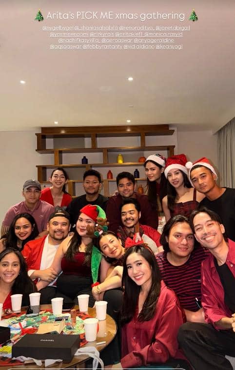Makan Malam Artis Sambut Natal dan Tahun Baru 2026 (instagram.com/keanuagl)