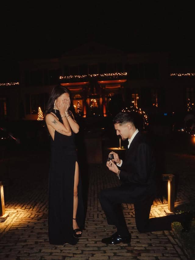 potret Jennifer Coppen dilamar Justin Hubner 