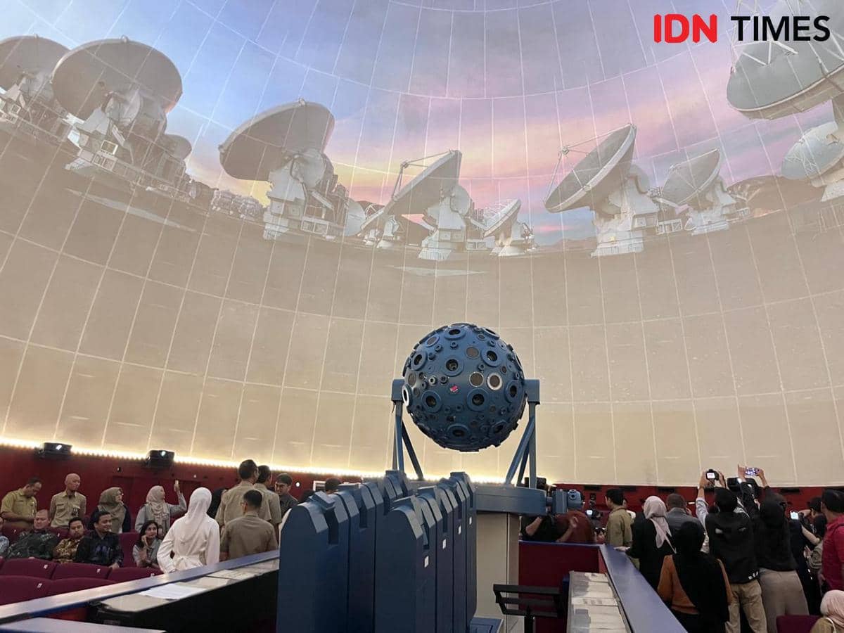 Potret Planetarium Jakarta, Taman Ismail Marzuki, Jakarta Pusat