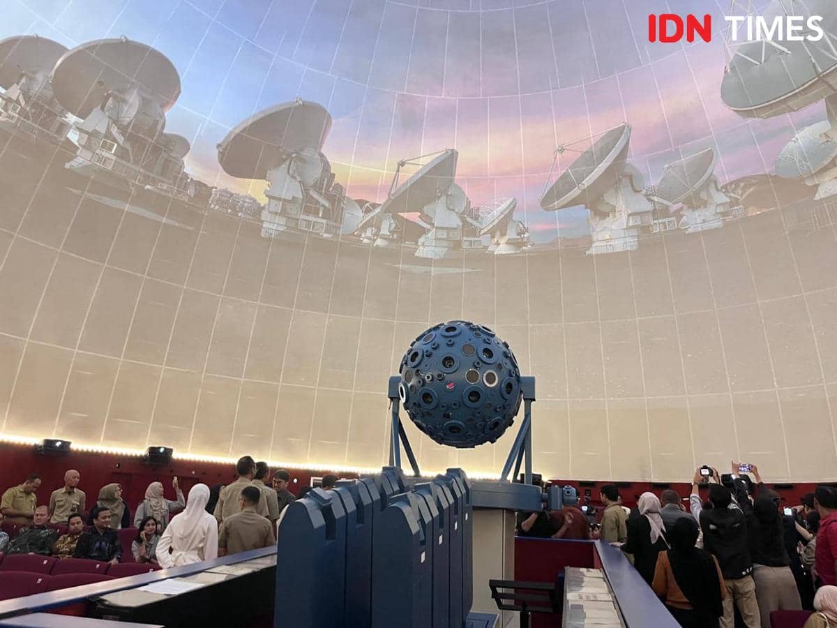 Potret Planetarium Jakarta, Taman Ismail Marzuki, Jakarta Pusat