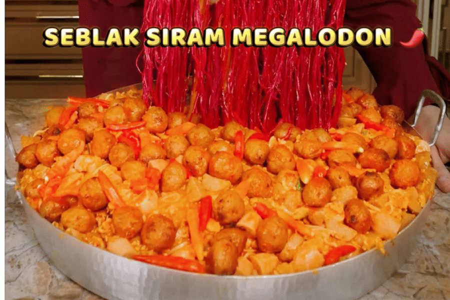 Potret seblak siram megolodon ala Tasyi Athasyia 