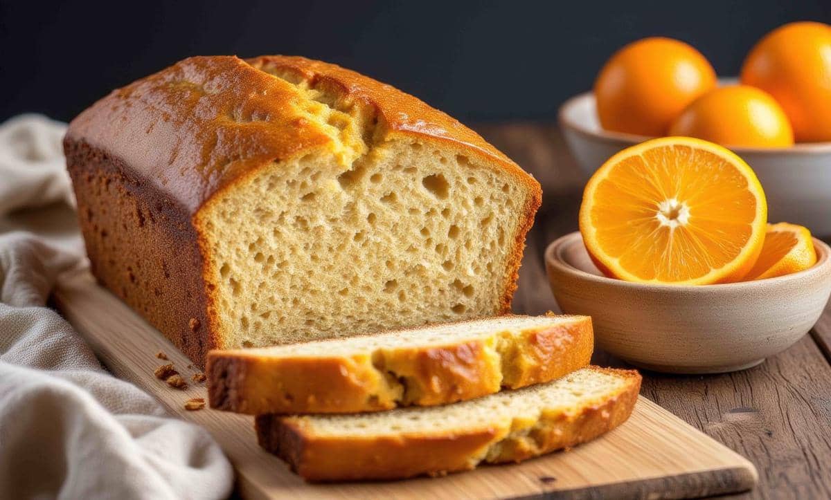 Orange loaf cake