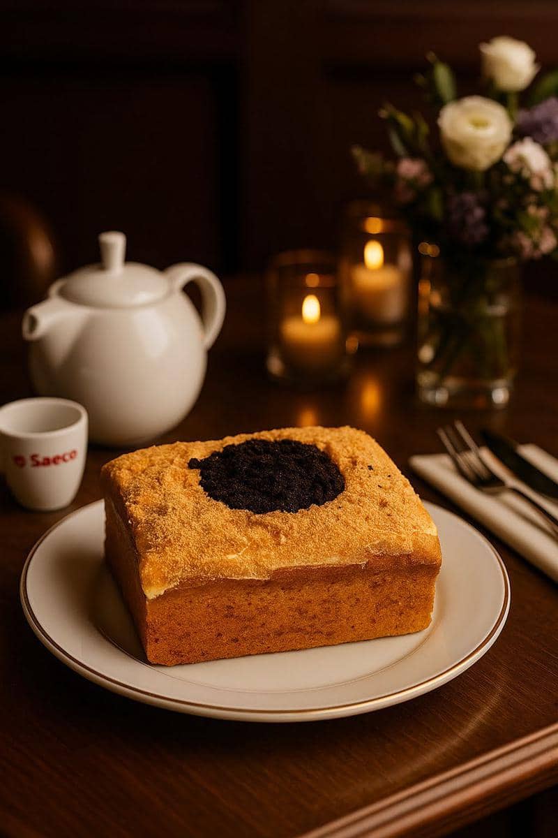 Bolu pisang coklat menjadi salah satu produk unggulan di Hai Toms Oleh-Oleh Asal Lampung