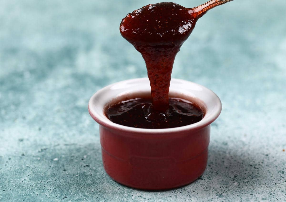 Ilustrasi saus teriyaki