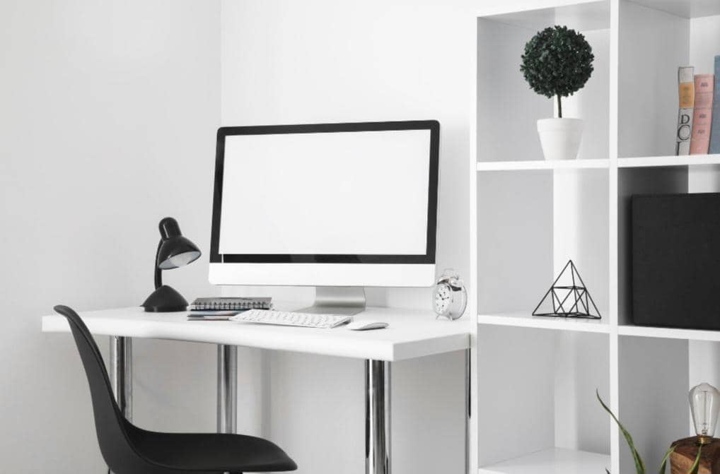 ilustrasi ruang kerja