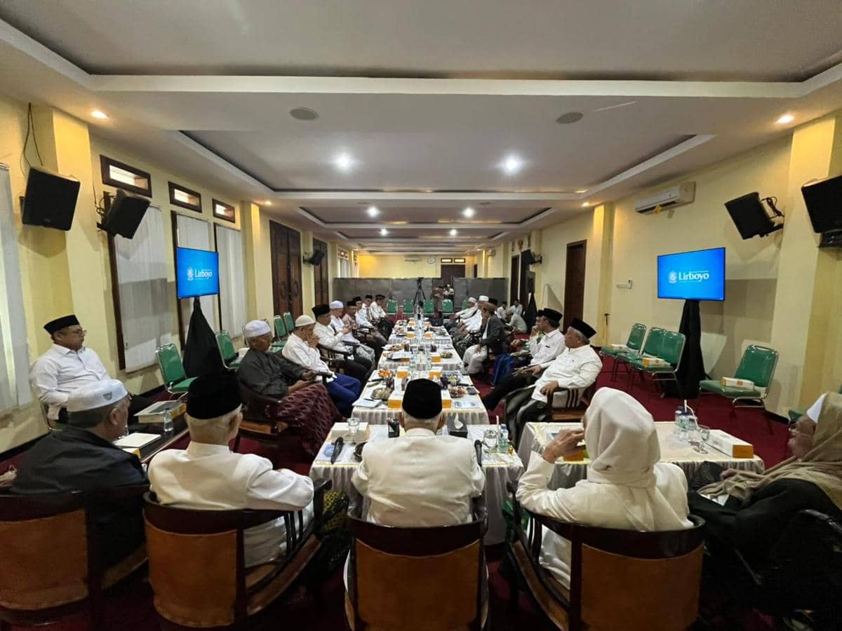 Foto: Suasana rapat konsultasi Syuriah dengan Mustasyar PBNU. (IDN Times/istimewa) 