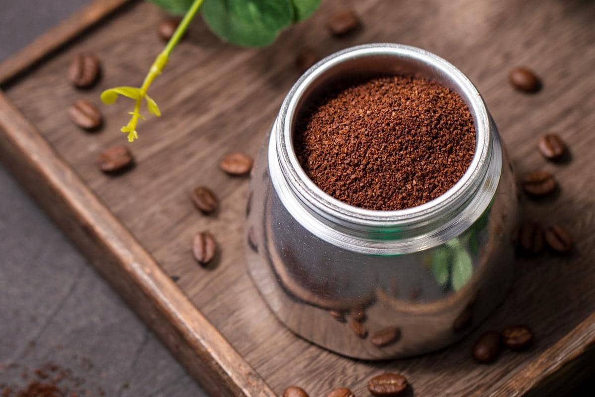 ilustrasi kopi bubuk