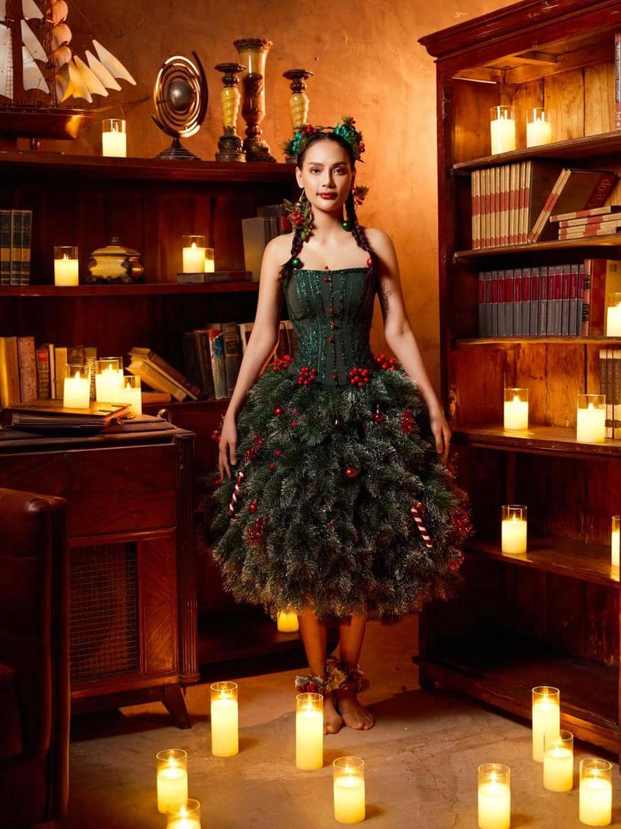 Pemotretan Natal Erika Carlina dan Baby Andrew (instagram.com/eri.carl)