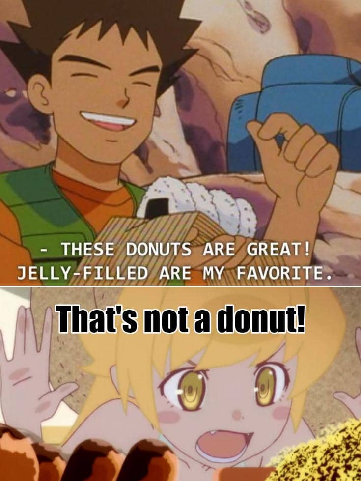 meme anime tentang donat