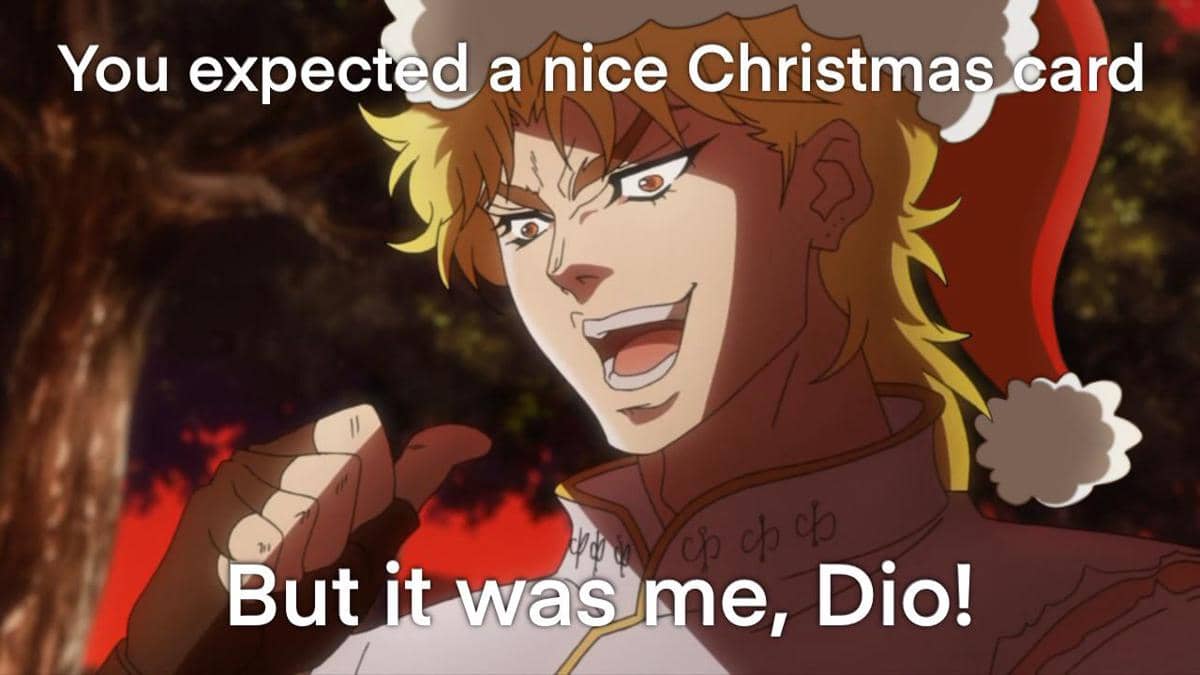 meme anime tentang Natal