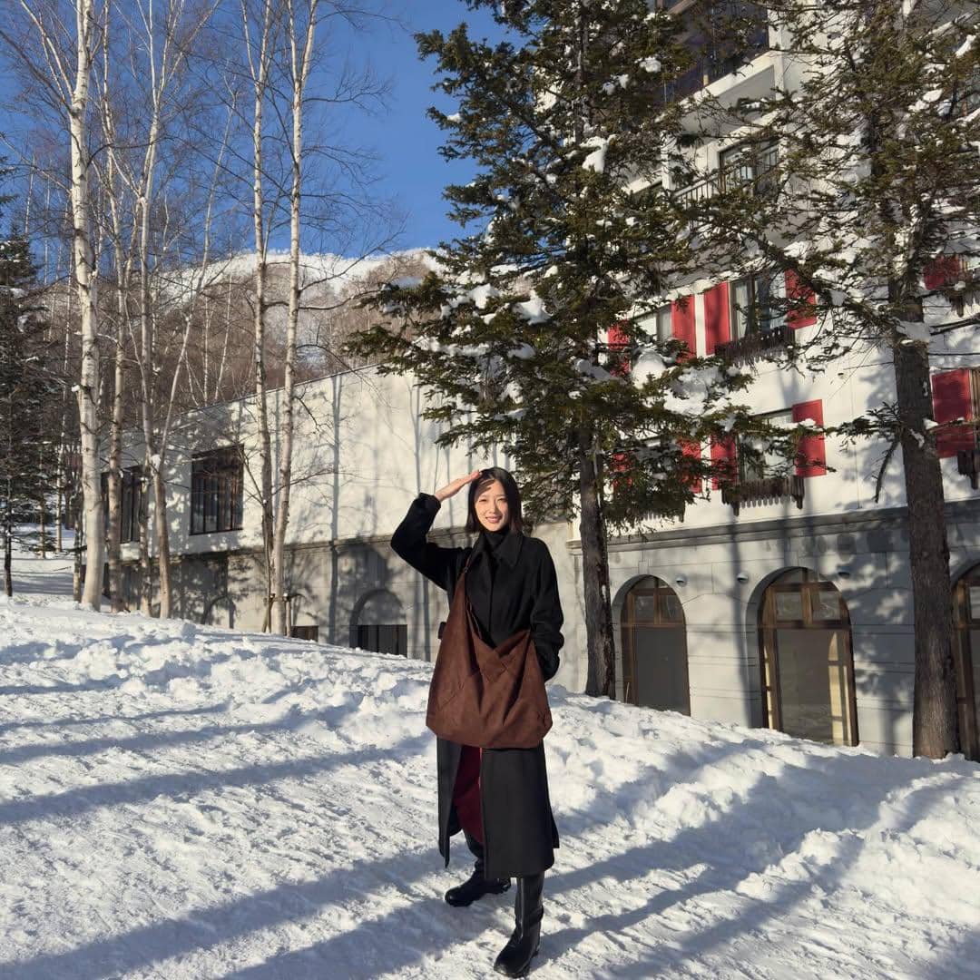 potret gaya musim dingin ala Pyo Ye Jin