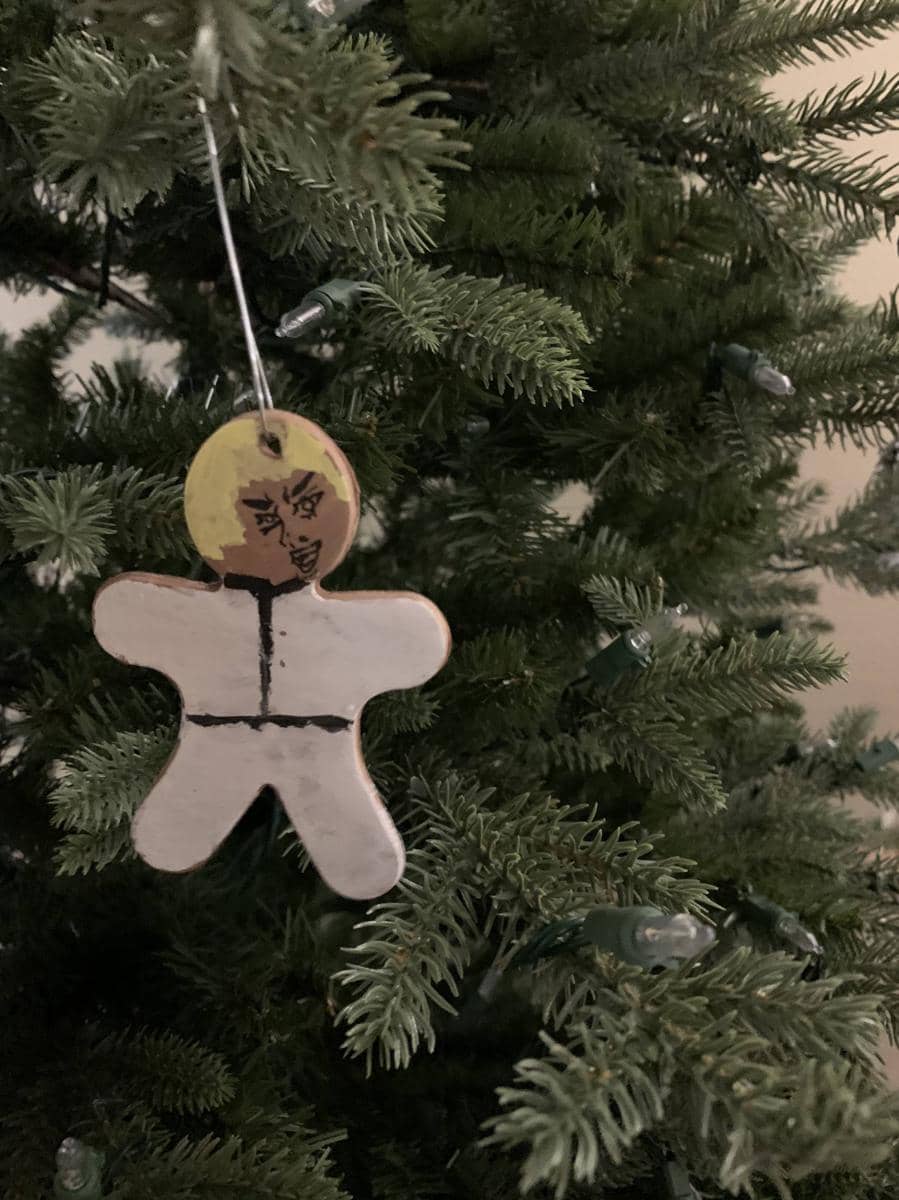 meme anime tentang pohon natal