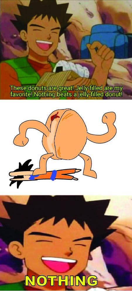 meme anime tentang donat