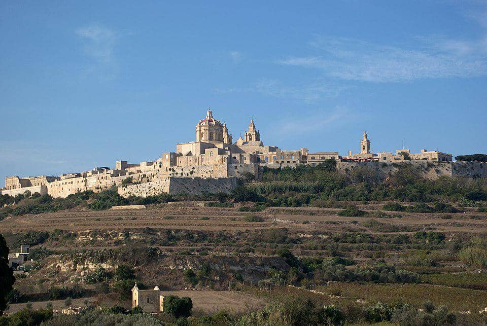 Kota Mdina di Malta
