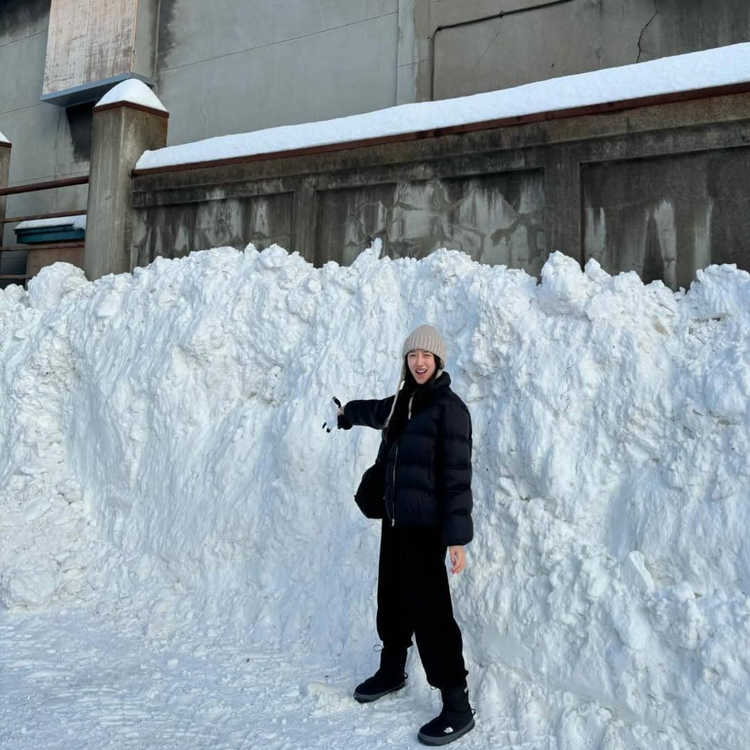 potret outfit musim dingin ala Pyo Ye Jin