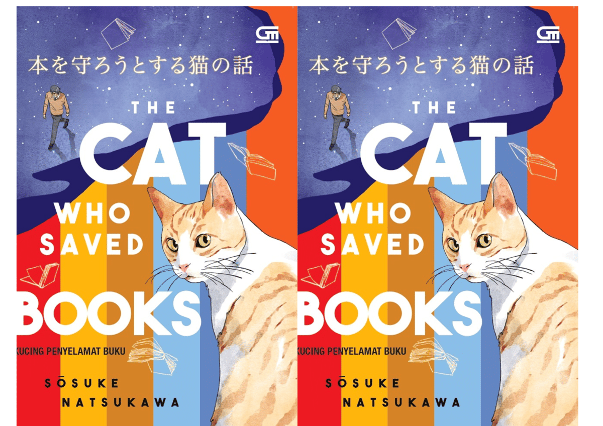 buku Kucing Penyelamat Buku oleh Sōsuke Natsukawa