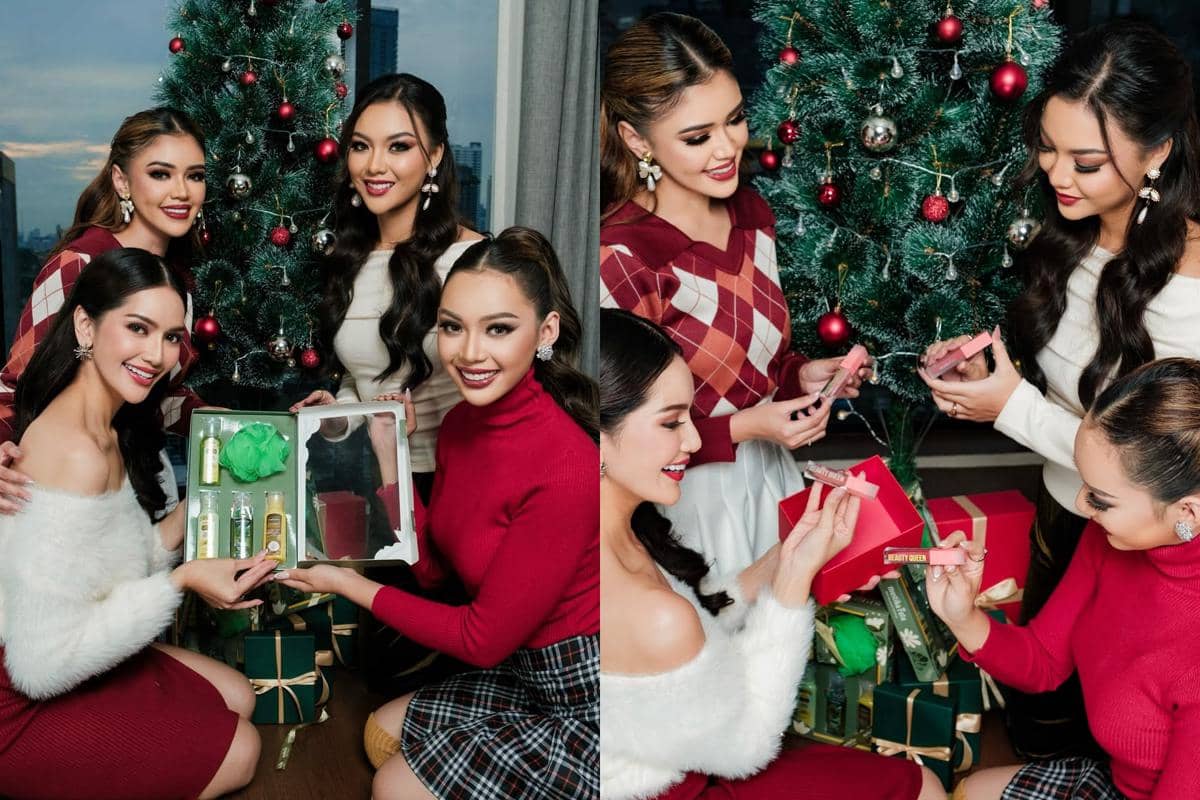 pemotretan natal Puteri Indonesia 2025