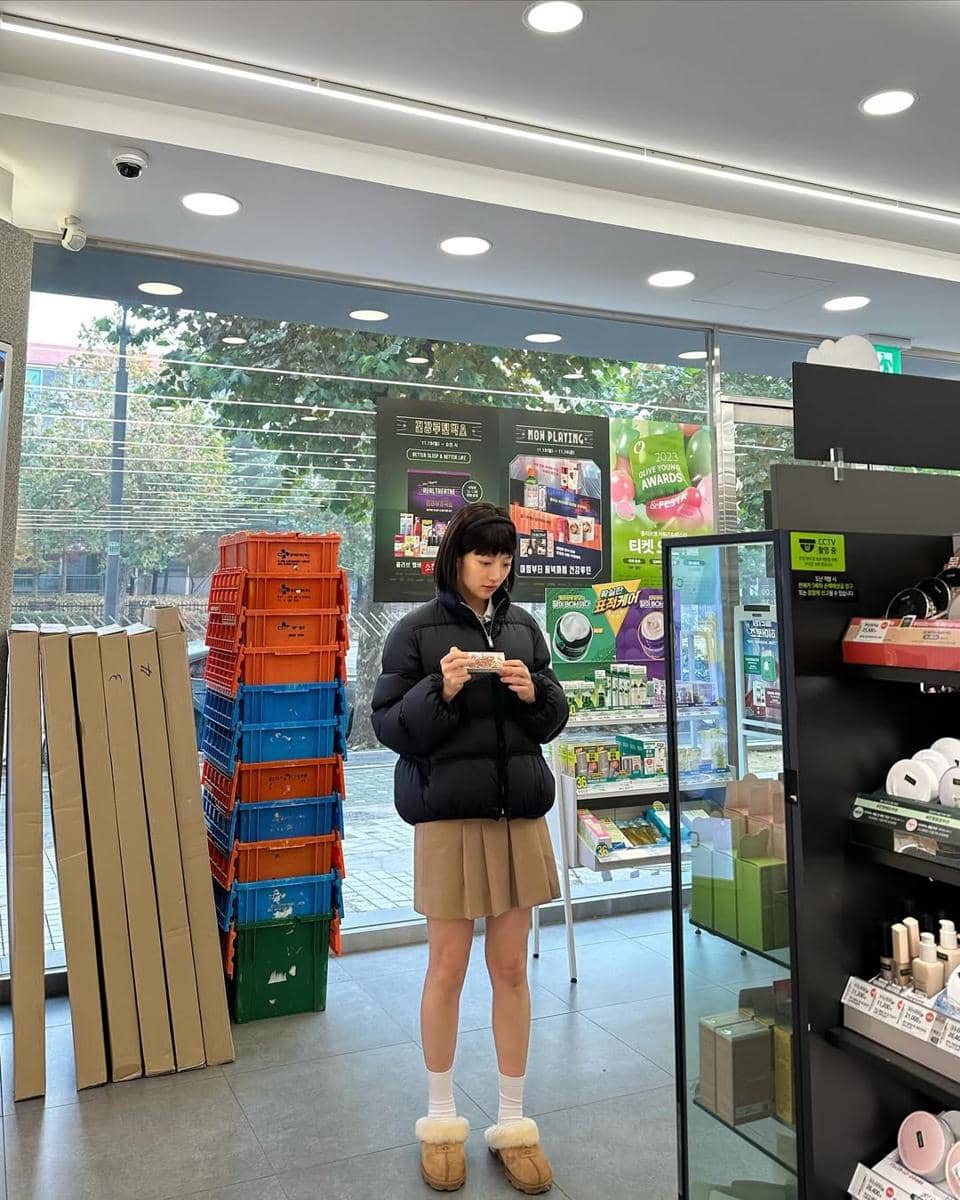 OOTD musim dingin ala Pyo Ye Jin