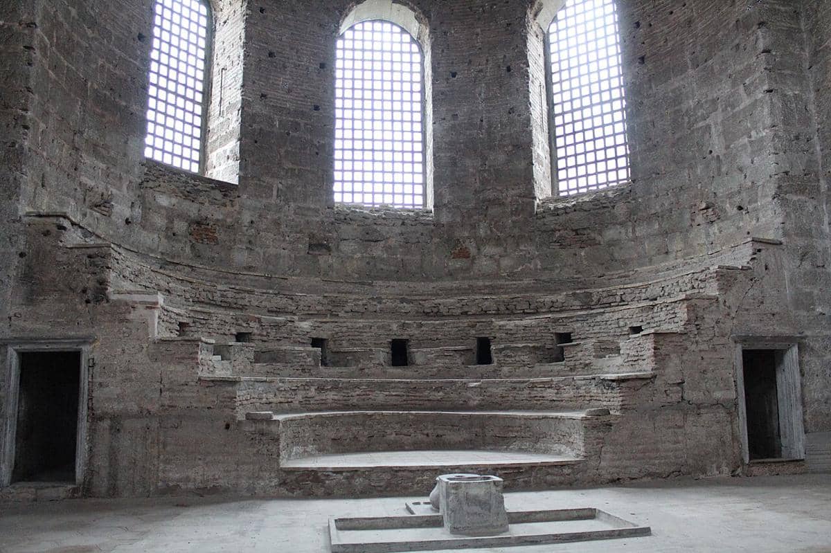 ilustrasi interor Hagia Irene