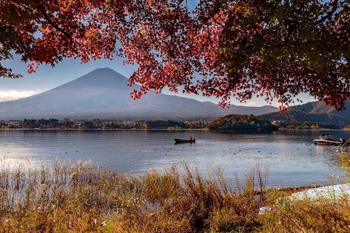 ilustrasi Danau Kawaguchiko 
