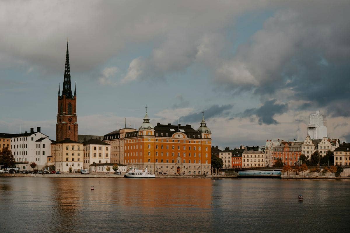 Potret kota Stockholm, Swedia