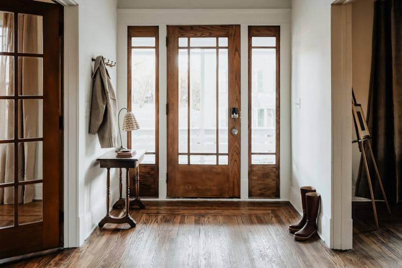 ilustrasi area pintu masuk rumah