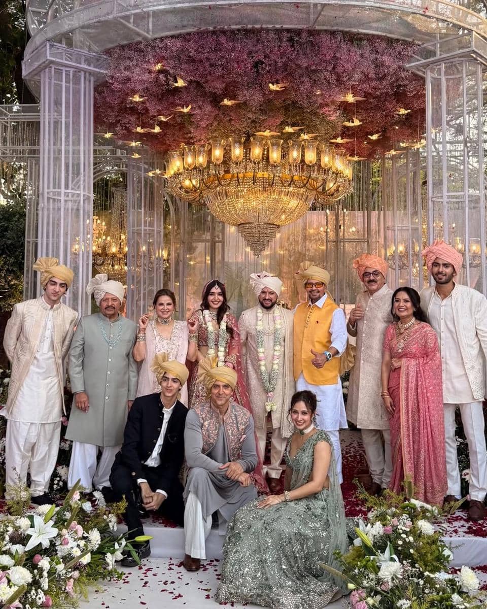 pernikahan Eshaan Roshan