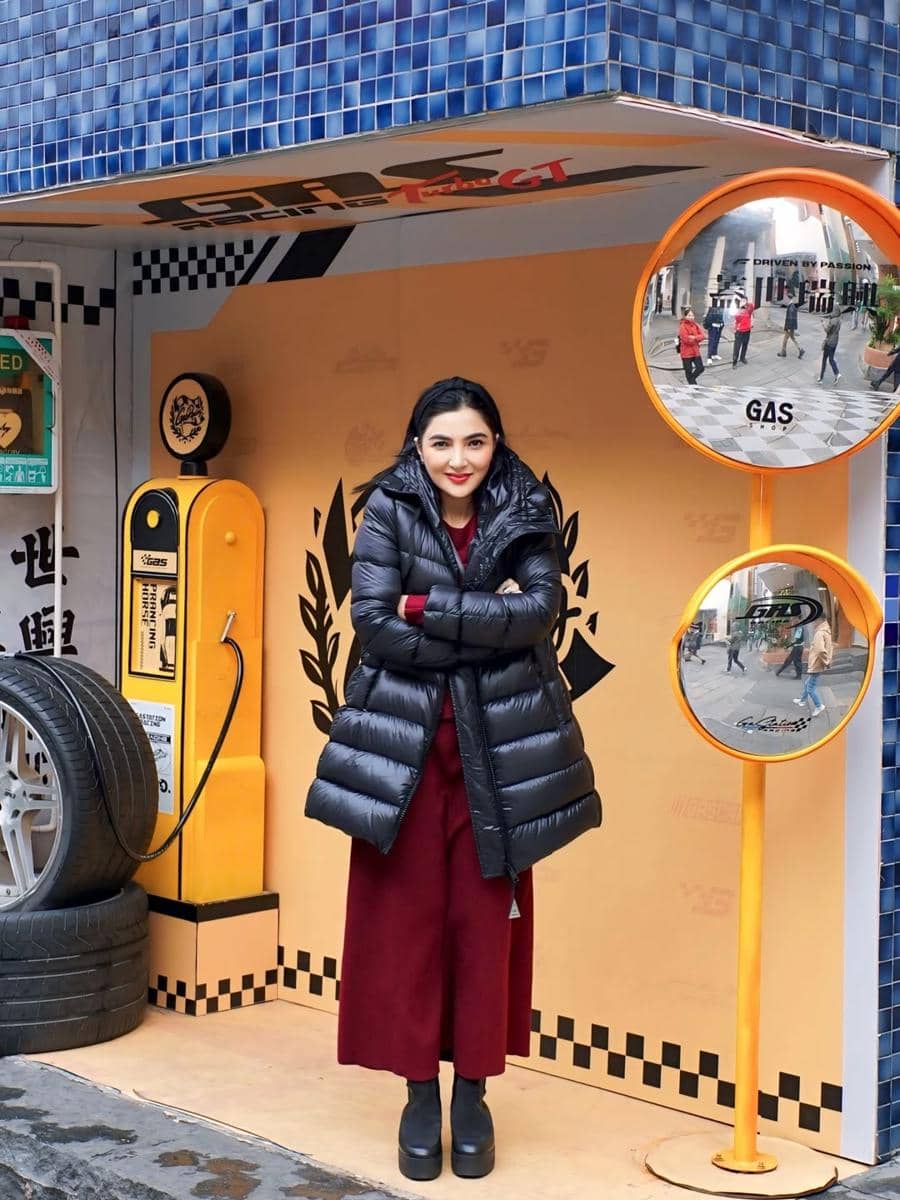 Keluarga Ashanty di Nantou Ancient City.