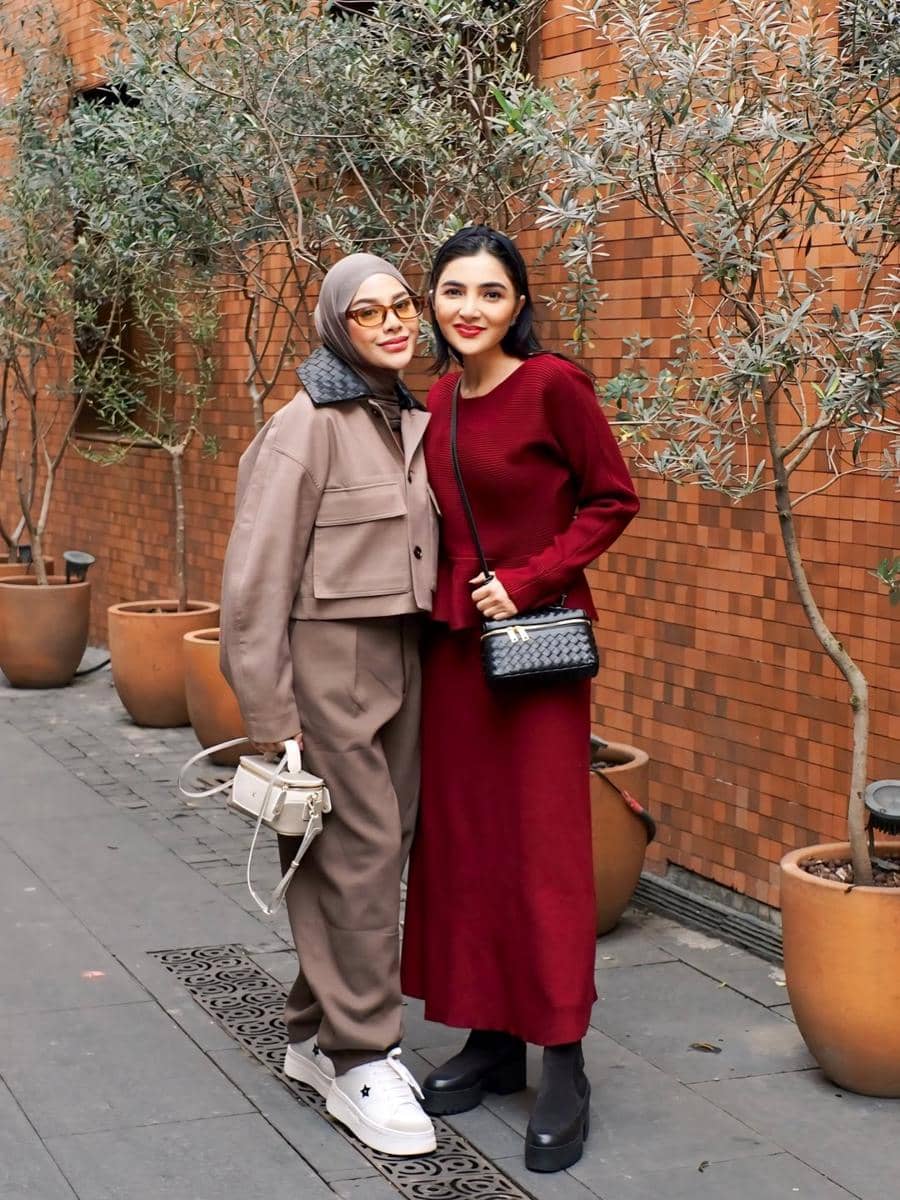 Keluarga Ashanty di Nantou Ancient City.