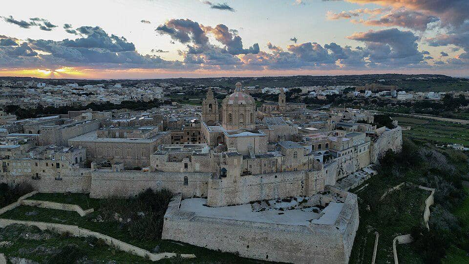 Kota Mdina di Malta