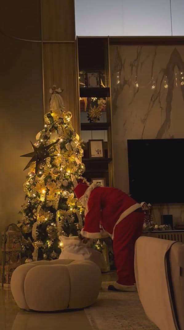 Felicya Angelista rayakan Natal 2025