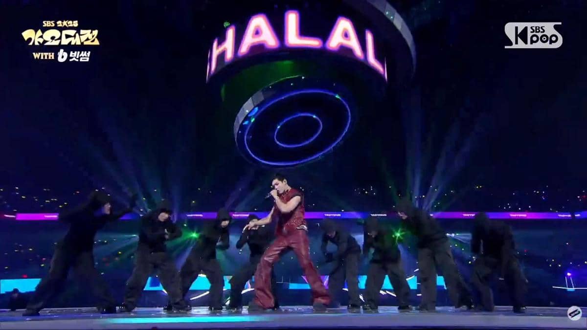 Penampilan Taeyong di SBS Gayo Daejeon 2025