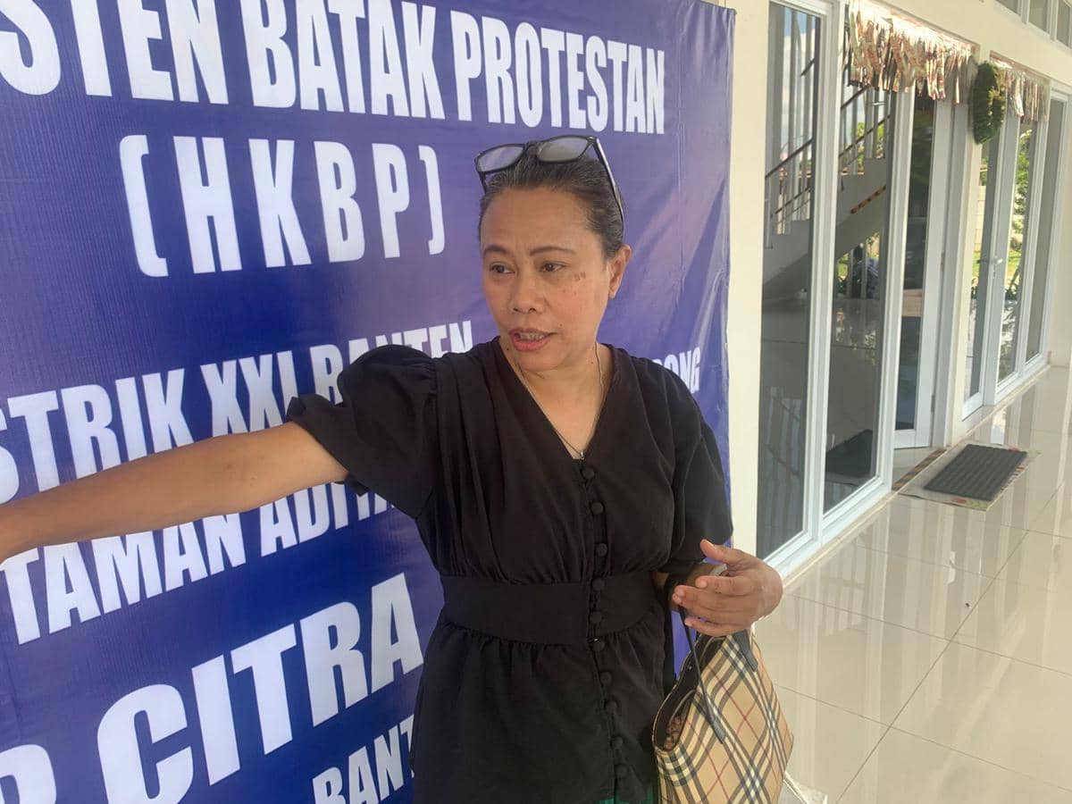 Vonny Eunique, Sekretaris BPH Gereja Bersama Citra Maja City (IDN Times/Muhamad Iqbal)