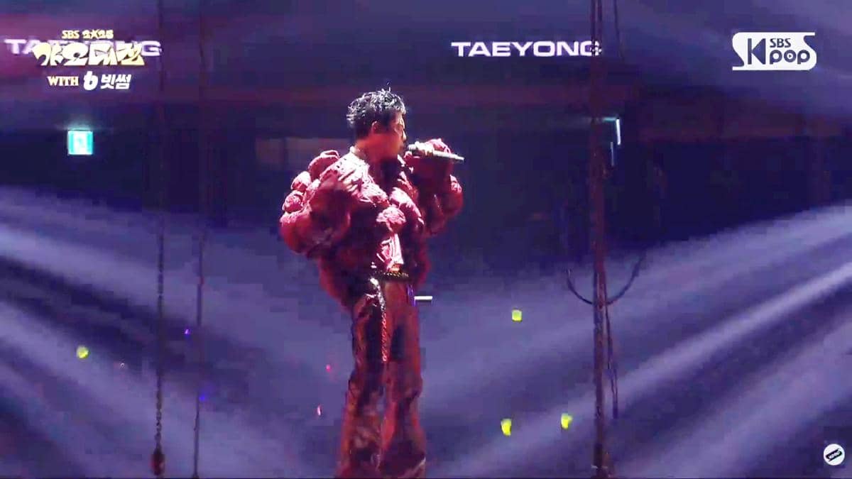 Penampilan Taeyong di SBS Gayo Daejeon 2025
