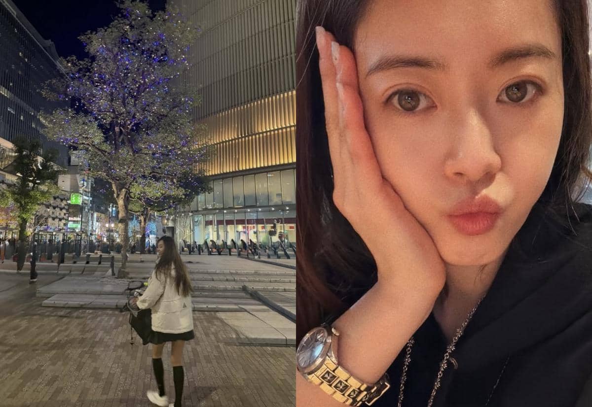 potret artis Korea rayakan Natal 2025