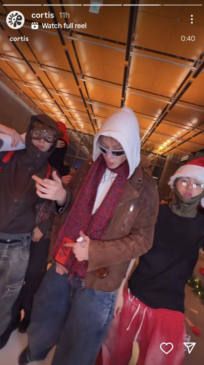 CORTIS rayakan Natal 2025