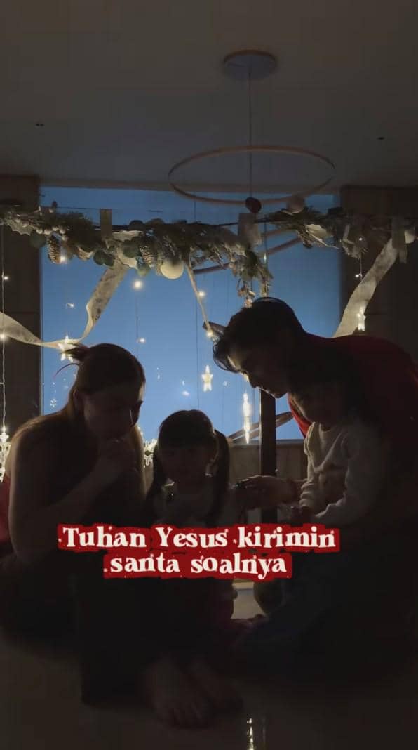 Felicya Angelista rayakan Natal 2025