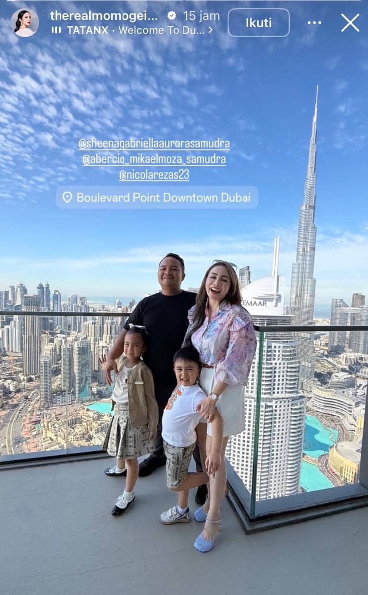 potret artis Indonesia rayakan Natal 2025 di luar negeri