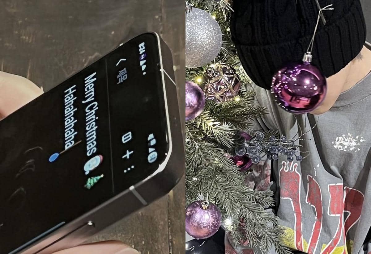 potret artis Korea rayakan Natal 2025