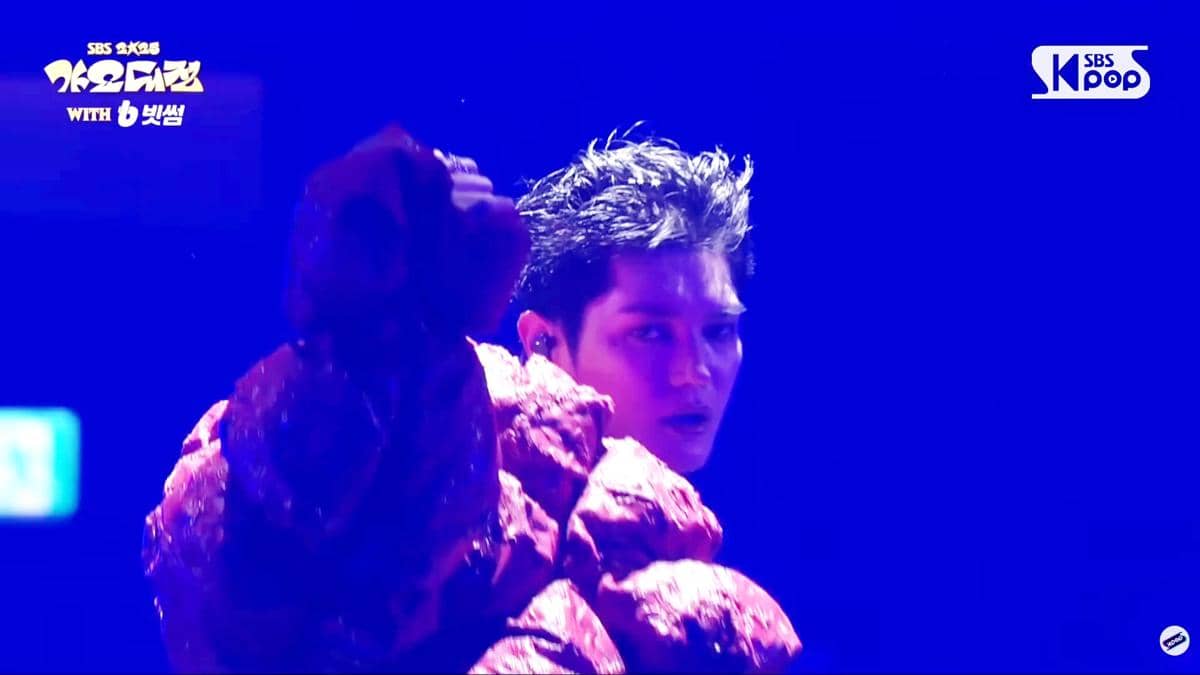 Penampilan Taeyong di SBS Gayo Daejeon 2025