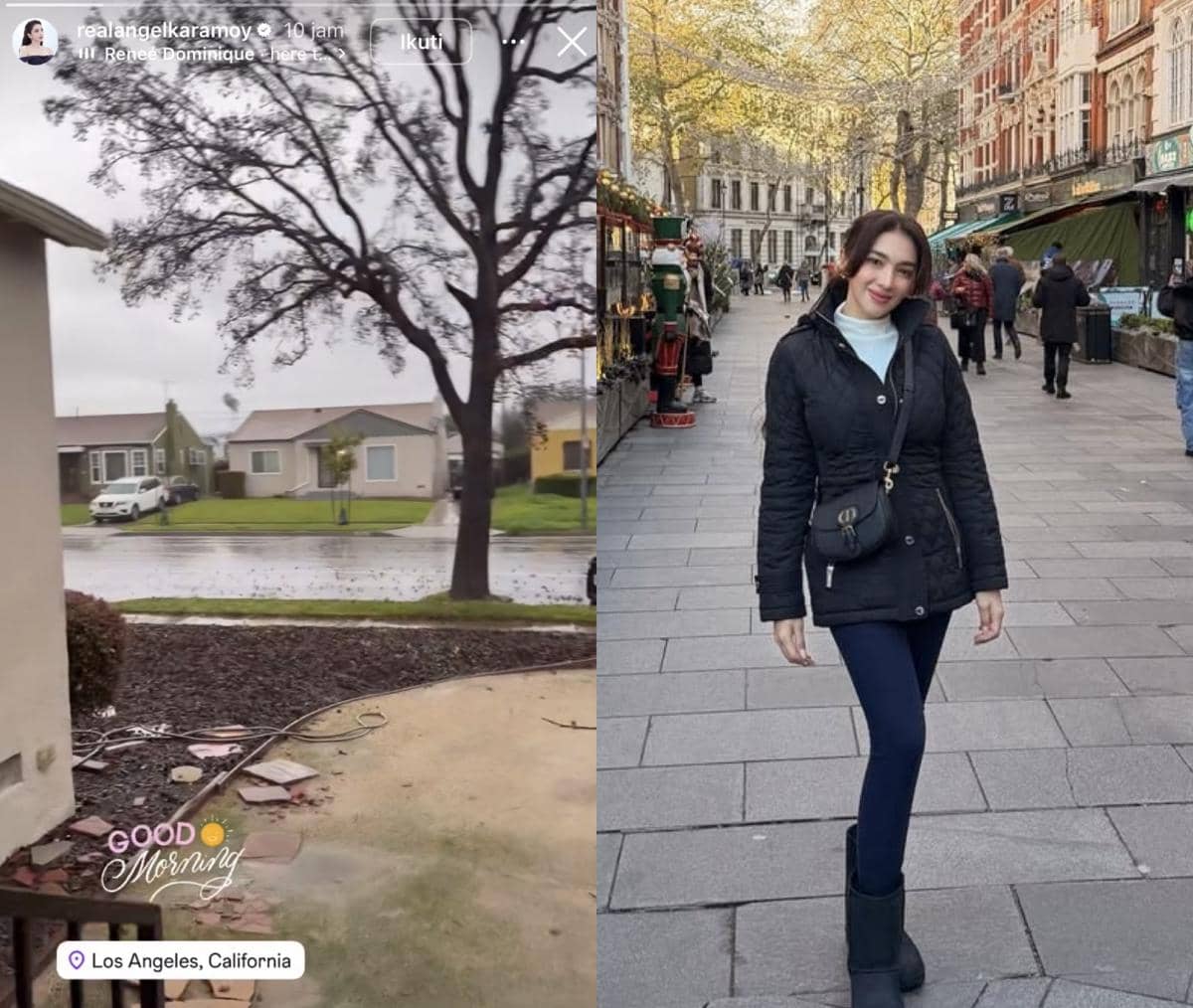 potret artis Indonesia rayakan Natal 2025 di luar negeri