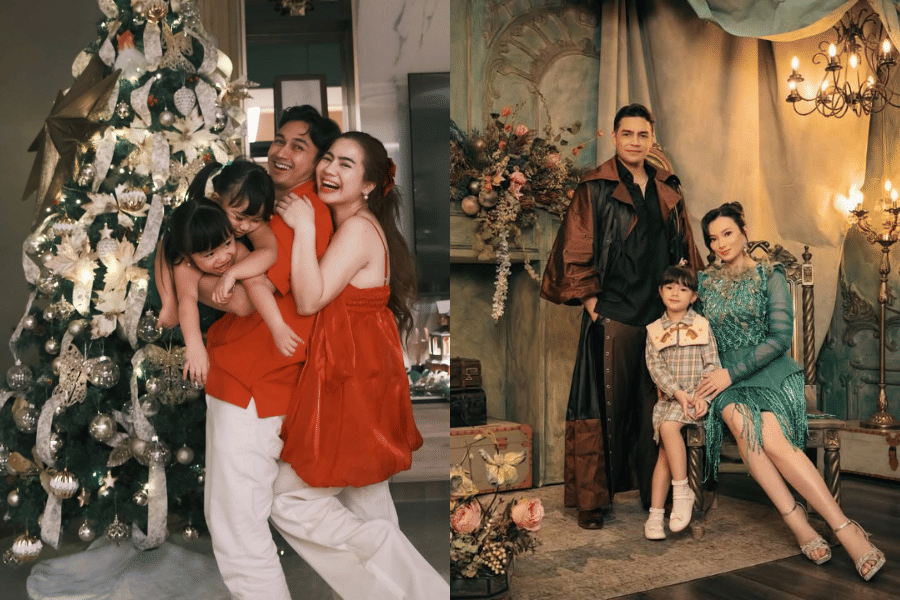 Gaya Artis Merayakan Hari Natal