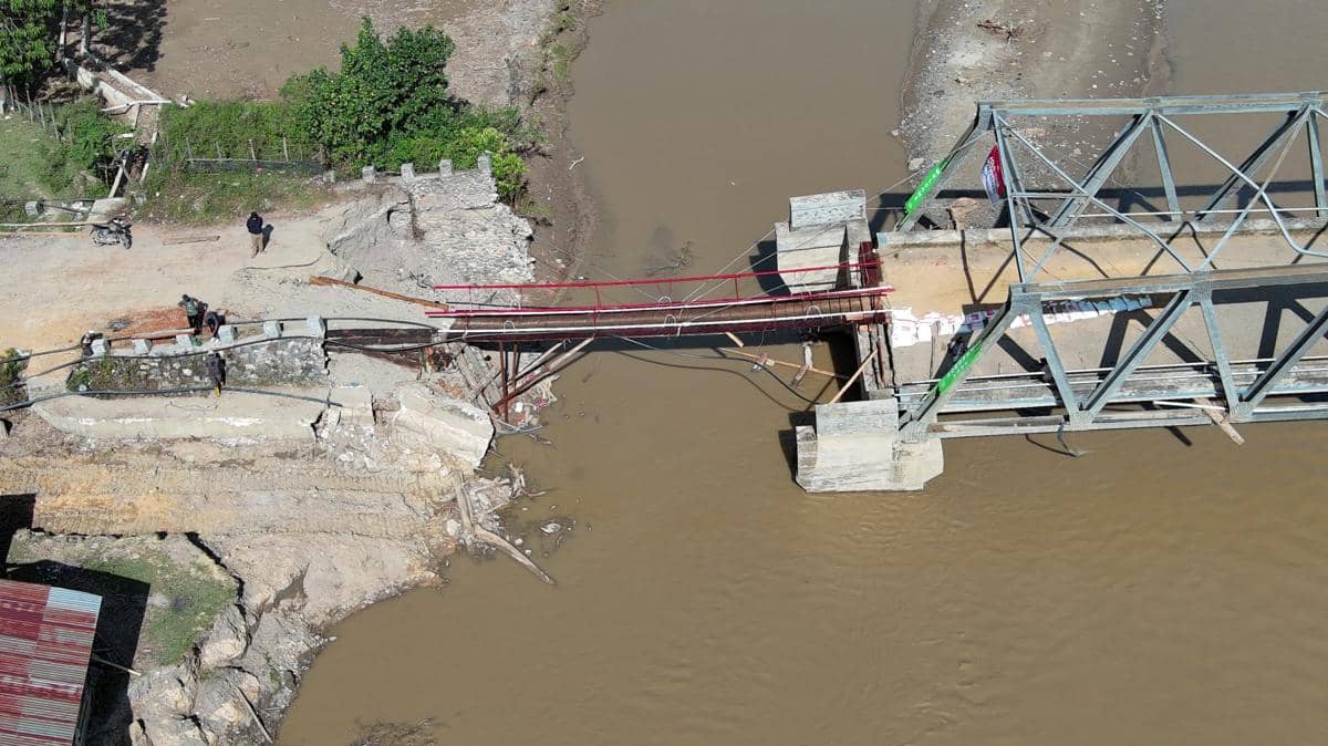 Jembatan Atu Peltak di Gayo Lues, Aceh