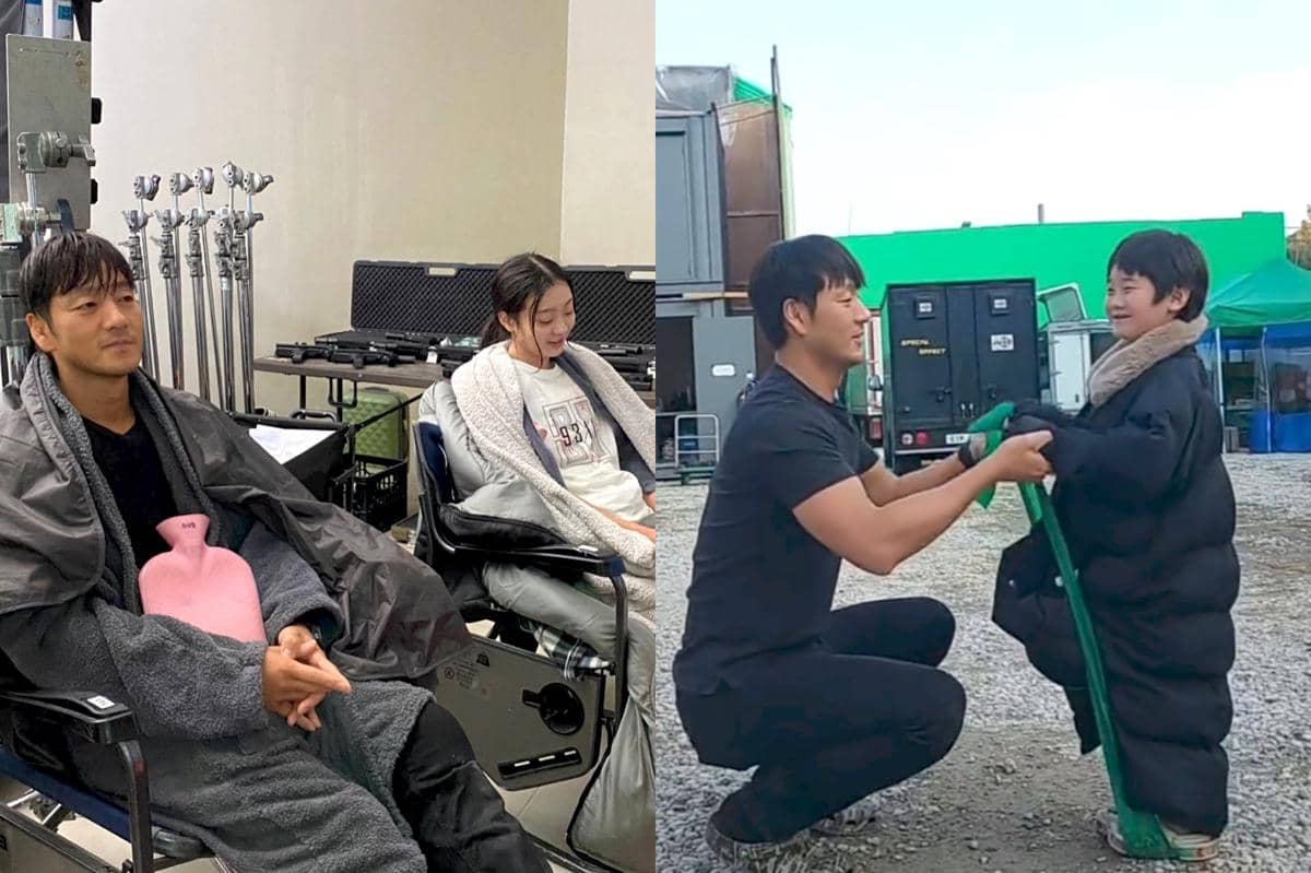 potret Park Hae Soo di balik layar film The Great Flood